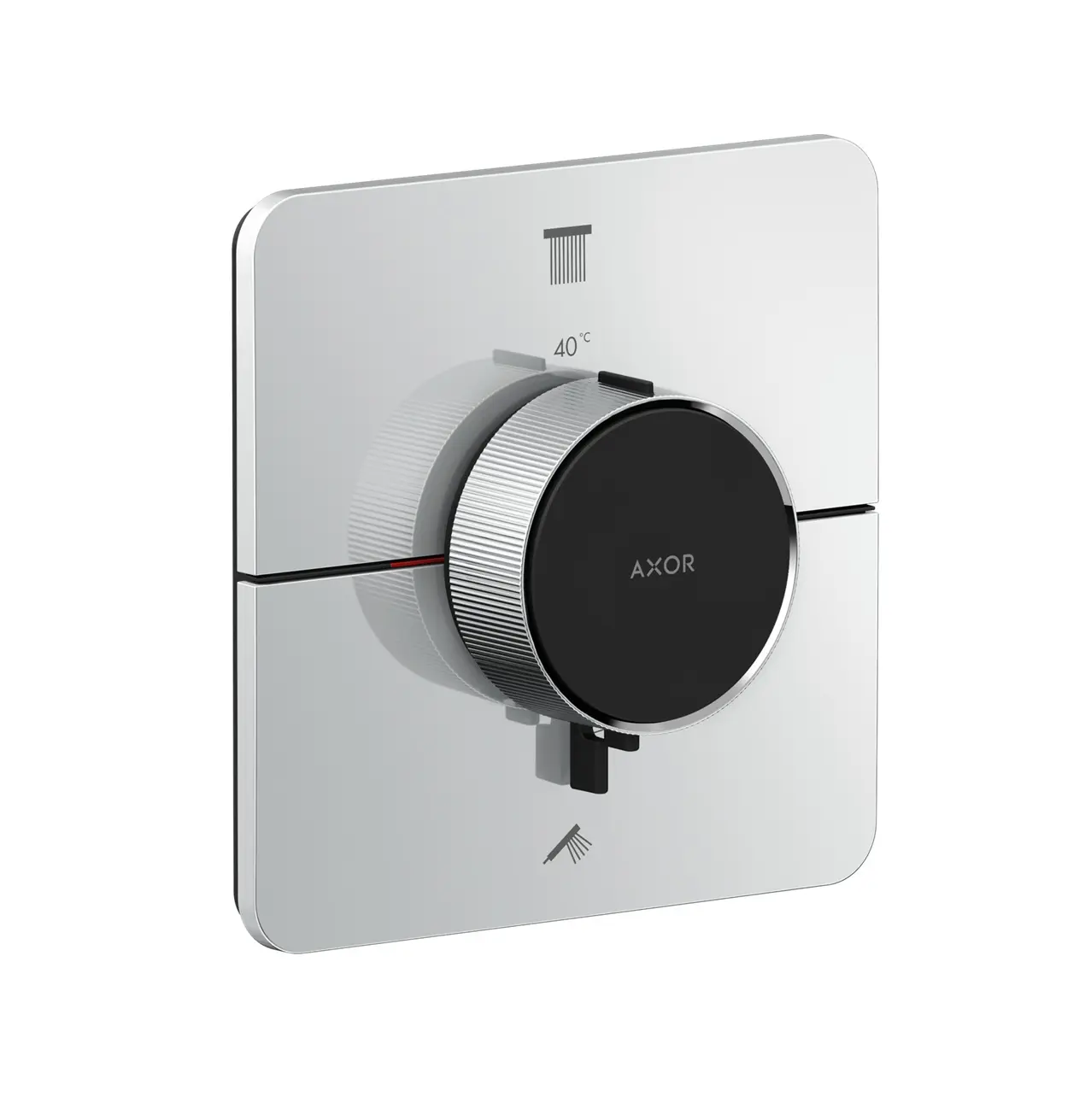 Axor ShowerSelect ID - zemapmetuma termostata maisītājs 2 patērētājiem, hroms 36754000