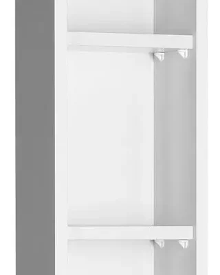 Aqualine Zoja - piekaramais skapis 20x70x12 cm, balts 45463