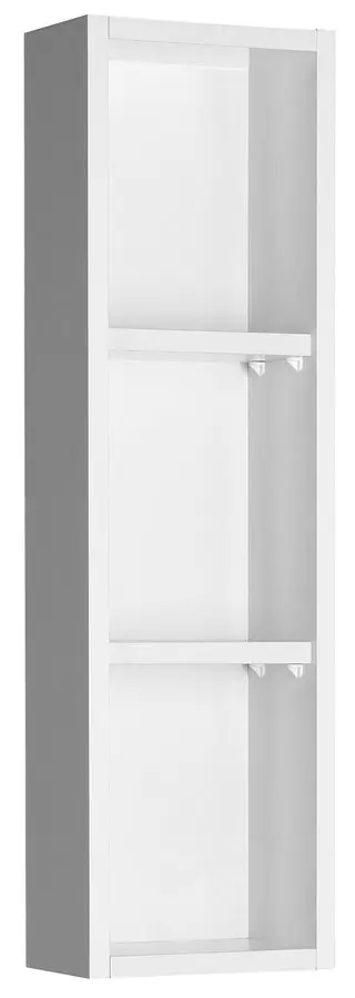 Aqualine Zoja - piekaramais skapis 20x70x12 cm, balts 45463