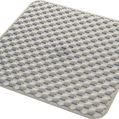 Aqualine Geo - pretslīdes dušas paklājiņš, bēšs 97535303