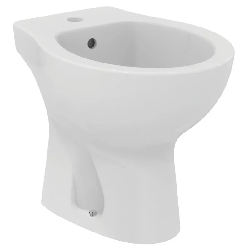 Ideal Standard Eurovit - grīdas bidē, 360x500 mm, ar pārplūdi, ar caurumu maisītājam, balts E877401