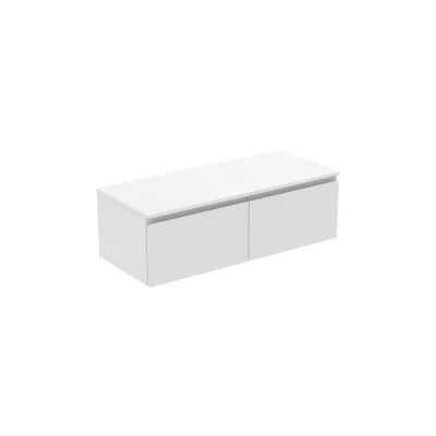 Ideal Standard Finesse - izlietnes skapītis, 120x51x38 cm, 2 atvilktnes, matēti balts E3436Y1