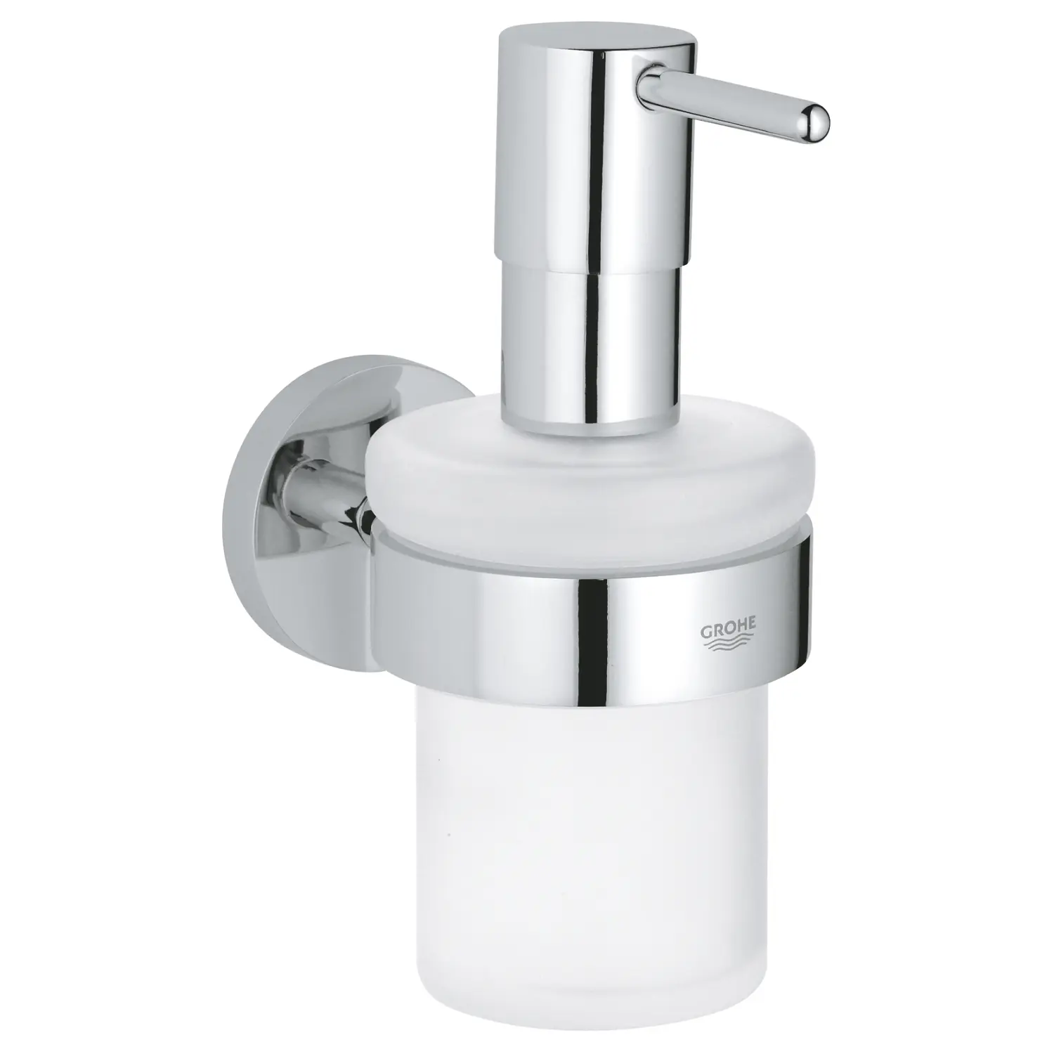 Grohe Essentials - ziepju dozators ar turētāju, hromēts 40448001