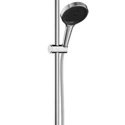 Hansgrohe Rainfinity - dušas komplekts: rokas duša, stienis un šļūtene, 3 strūklas veidi, hroms 28743000