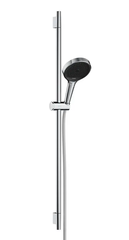 Hansgrohe Rainfinity - dušas komplekts: rokas duša, stienis un šļūtene, 3 strūklas veidi, hroms 28743000