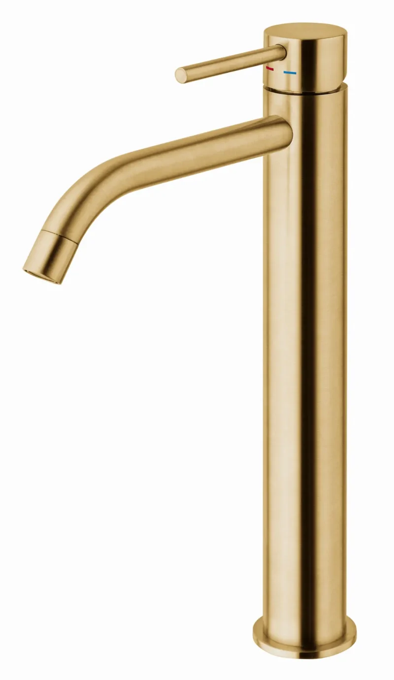Paffoni Light Exclusive Edition - izlietnes maisītājs, birstēts zelts LIG081HGSP