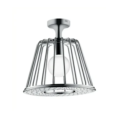 Axor LampShower - 1 strūklas galvas duša ar griestu pieslēgumu un Nendo dizainu, hroms 26032000