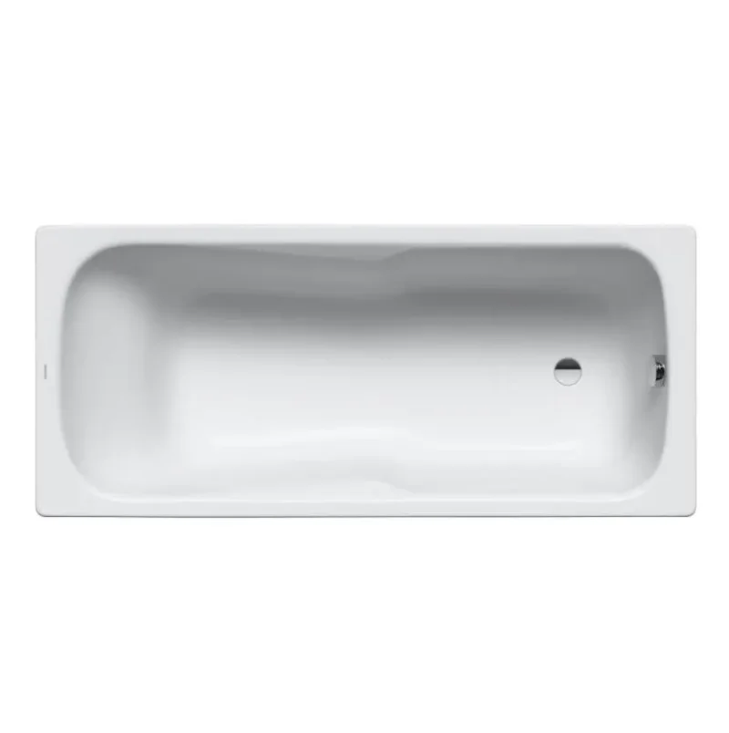 Kaldewei Ambiente - Taisnstūrveida vanna Dyna komplekts 622, 180x80 cm, pērļu efekts, balta 226400013001