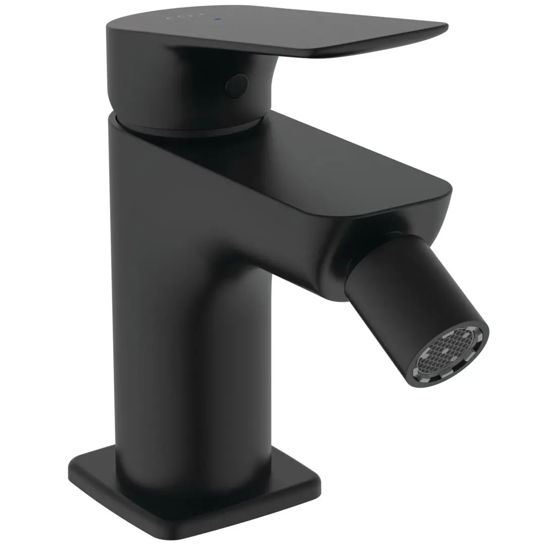 Ideal Standard Ceralife C - bideta maisītājs ar Click-Clack noteces komplektu, BlueStart, zīdaini melns BE059XG