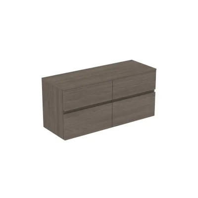 Ideal Standard Finesse - izlietnes skapītis, 120x44x56 cm, 4 atvilktnes, Dark Elm E3426UR