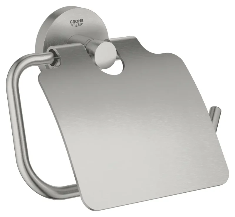 Grohe QuickFix Start - tualetes papīra turētājs, Supersteel 41179DC0
