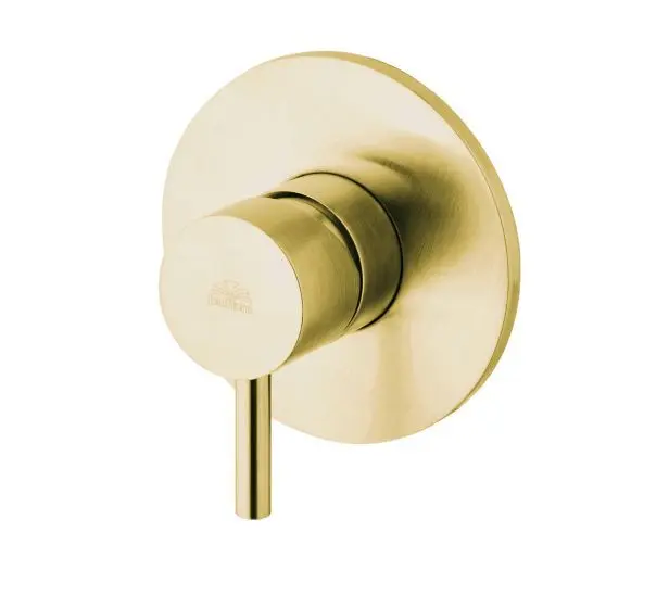 Paffoni Light Exclusive Edition - zemapmetuma dušas maisītājs, ar korpusu, birstēts zelts LIG011HGSP