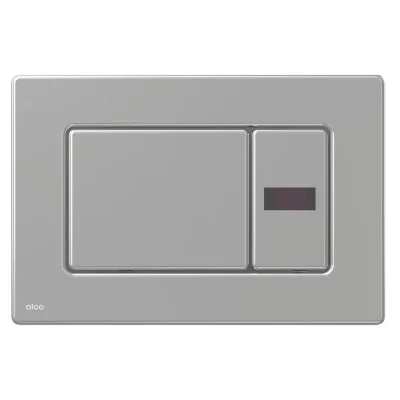 Alcadrain vadības plate - elektroniska skalošanas vadība, pretvandālisma, ar bateriju, nerūsējošais tērauds M279SB
