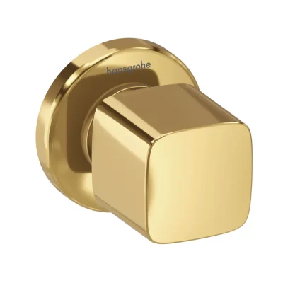 Hansgrohe Metris - zemapmetuma noslēgvārsts, pulēta zelta apdare 31677990