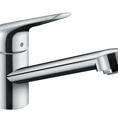 Hansgrohe Focus M42 - virtuves izlietnes maisītājs Focus, CoolStart, EcoSmart, hromēts 71866000