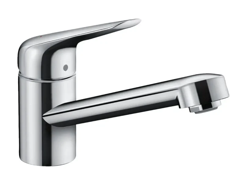 Hansgrohe Focus M42 - virtuves izlietnes maisītājs Focus, CoolStart, EcoSmart, hromēts 71866000