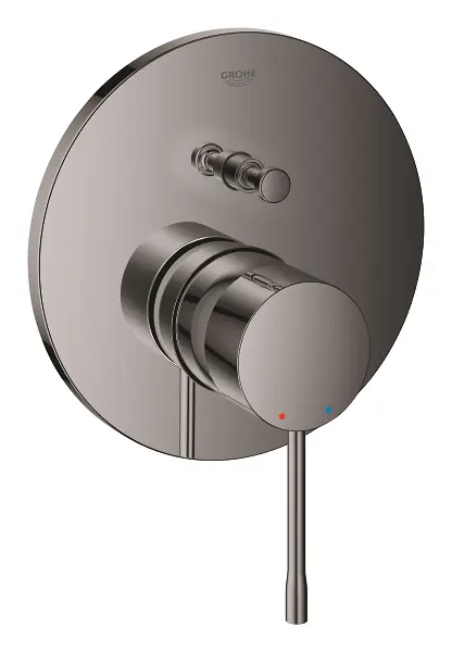 Grohe Essence - zemapmetuma maisītājs 2 patērētājiem, Hard Graphite 24058A01