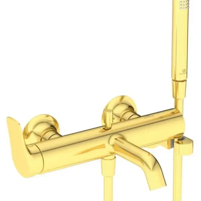Ideal Standard La Dolce Vita - vannas maisītājs ar piederumiem, matēts zelts BD667A2