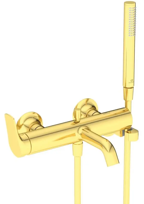 Ideal Standard La Dolce Vita - vannas maisītājs ar piederumiem, matēts zelts BD667A2