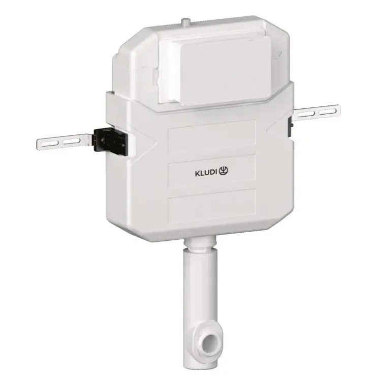 Kludi Unifix - zemapmetuma skalošanas tvertne, montāžas augstums 109 cm 79106
