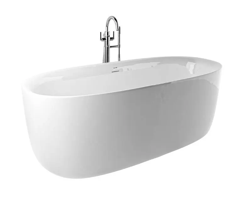 Kludi Elin - Brīvi stāvoša vanna, 180x80 cm, spīdīgi balta 52BF0143