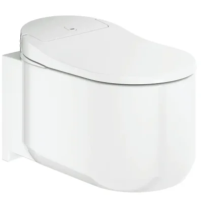 Grohe Sensia Arena - dušas WC, montāža pie sienas, Alpu balts 39354SH1