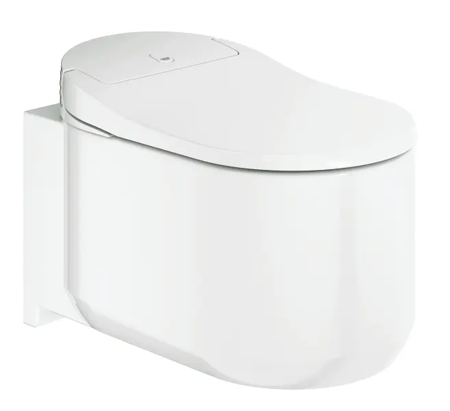 Grohe Sensia Arena - dušas WC, montāža pie sienas, Alpu balts 39354SH1