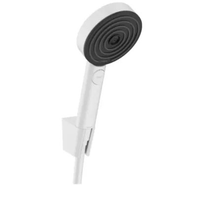 Hansgrohe Pulsify Select - dušas komplekts, 3 strūklas veidi, ar turētāju un 160 cm šļūteni, balts matēts 24303700