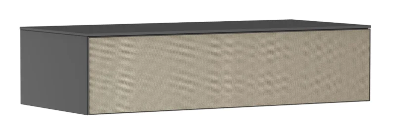 Hansgrohe Xevolos E - sānu skapis, 29x118x55 cm, 1 atvilktne, matēti pelēks/bronza strukturēta 54327390