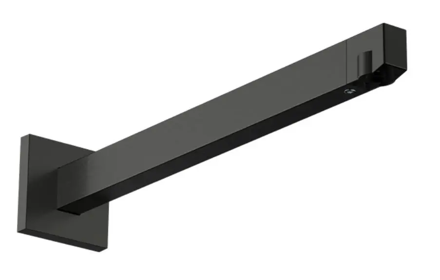 Hansgrohe - dušas sviras, 41 cm, melns hroms matēts 24337340