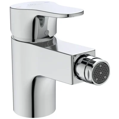 Ideal Standard Cerabase - bideta maisītājs ar noteci, hroms BC839AA