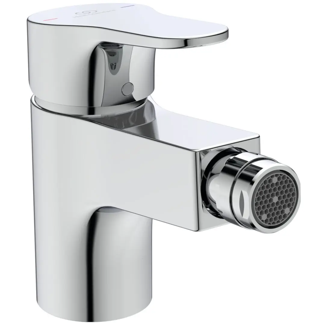 Ideal Standard Cerabase - bideta maisītājs ar noteci, hroms BC839AA