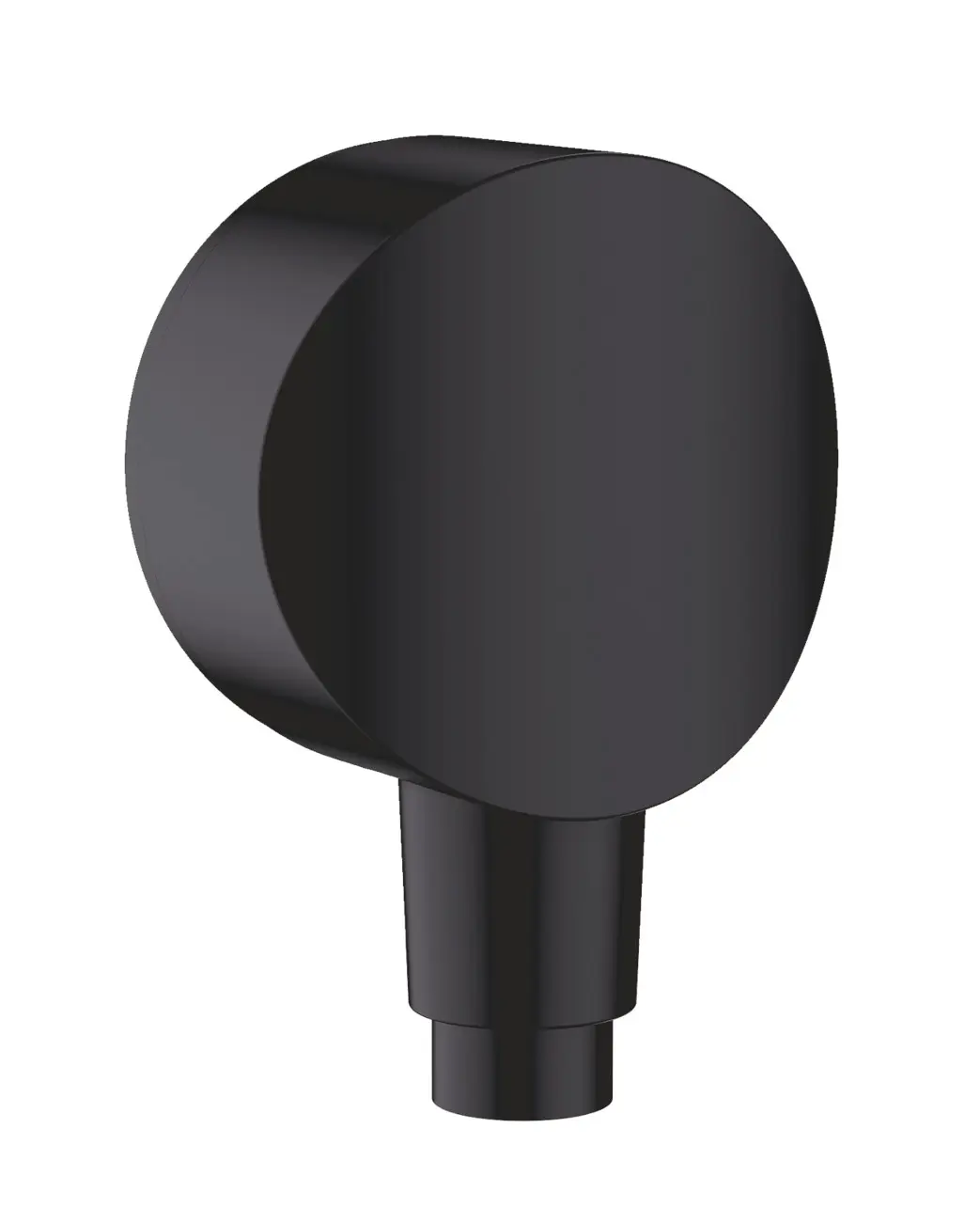 Hansgrohe Fixfit - dušas līkums S ar pretvārstu, melns matēts 26453670
