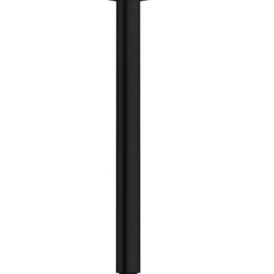 Axor One - Ieeja no griestiem 30 cm, matēti melns 48495670