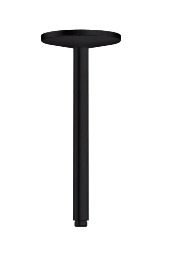 Axor One - Ieeja no griestiem 30 cm, matēti melns 48495670