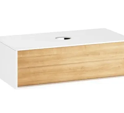 Ravak Step - izlietnes skapītis SD, 100x54x31 cm, 1 atvilktne, balts/ozols X000001417