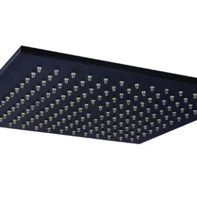 Paffoni Level - galvas duša Syncro King, 30x30 cm, matēti melns ZSOF078NO