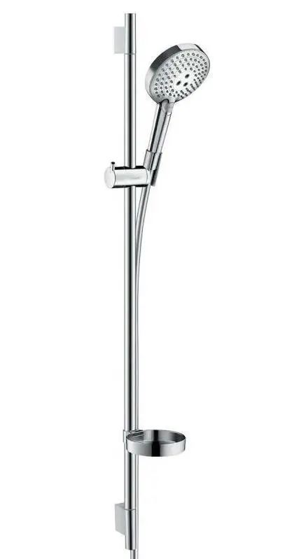 Hansgrohe Raindance Select S - dušas komplekts 120, 3jet P ar dušas stieni 90 cm, hromēts 27667000