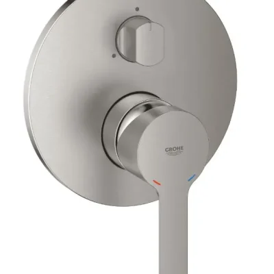 Grohe Lineare - zemapmetuma maisītājs 3 patērētājiem, SuperSteel 24095DC1