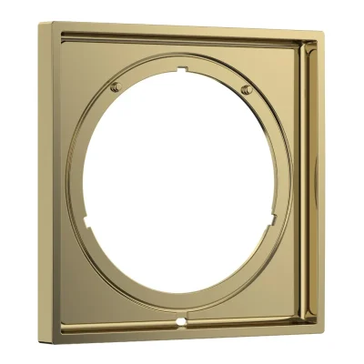Axor ShowerSelect ID - pagarinājums 17x17 cm, pulēta zelta apdare 13641990