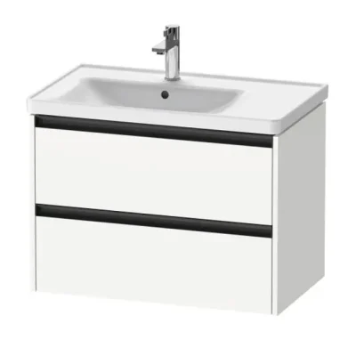 Duravit Ketho.2 - izlietnes skapītis, 55x78x46 cm, 2 atvilktnes, balts matēts K25285018180000