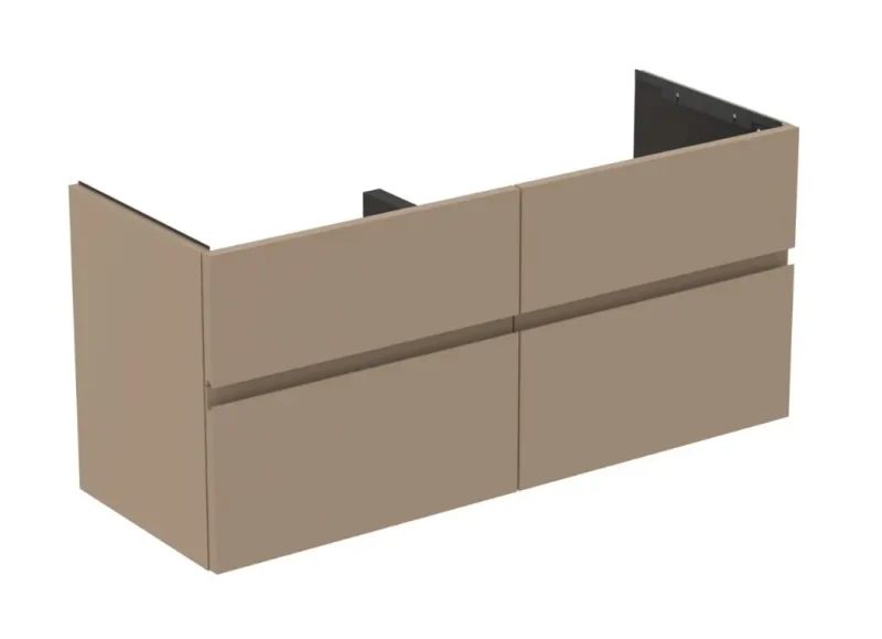 Ideal Standard Finesse - izlietnes skapītis, 120x44x55 cm, 4 atvilktnes, matēti greige E3390UP