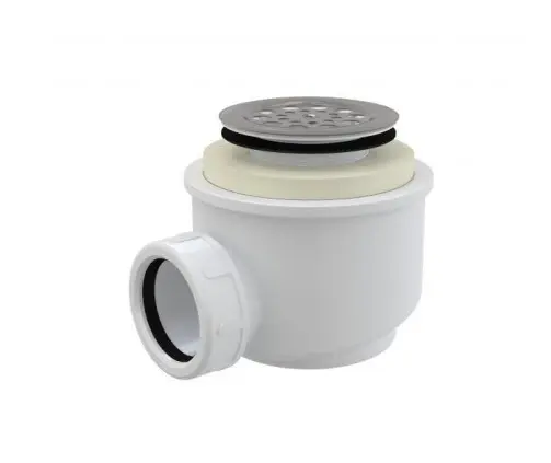 Alcadrain sifoni - smaku aizbāznis, diametrs 50 mm, nerūsējošā tērauda restīte A46-50