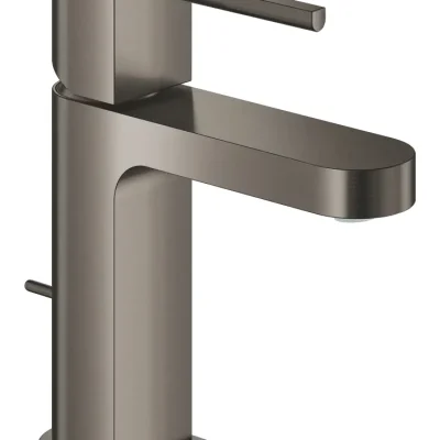 Grohe Plus - izlietnes maisītājs ar noteci, Hard Graphite birstēts 32612AL3