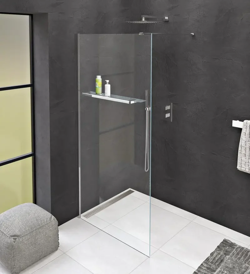 Polysan Modular Shower - viengabala dušas siena 90 cm, caurspīdīgs stikls MS1-90-D