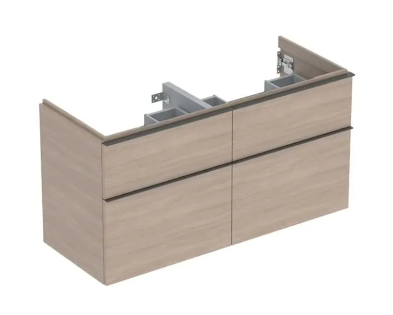Geberit iCon - izlietnes skapītis, 118x62x48 cm, 4 atvilktnes, ozols 502.309.JH.1