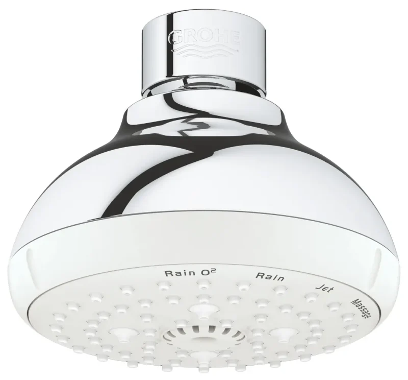 Grohe Tempesta New - galvas duša 100, 4 strūklu veidi, hroms 26044001