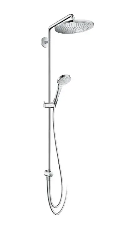 Hansgrohe Croma Select S - dušas komplekts 280 1jet Showerpipe renovācijai, hromēts 26793000