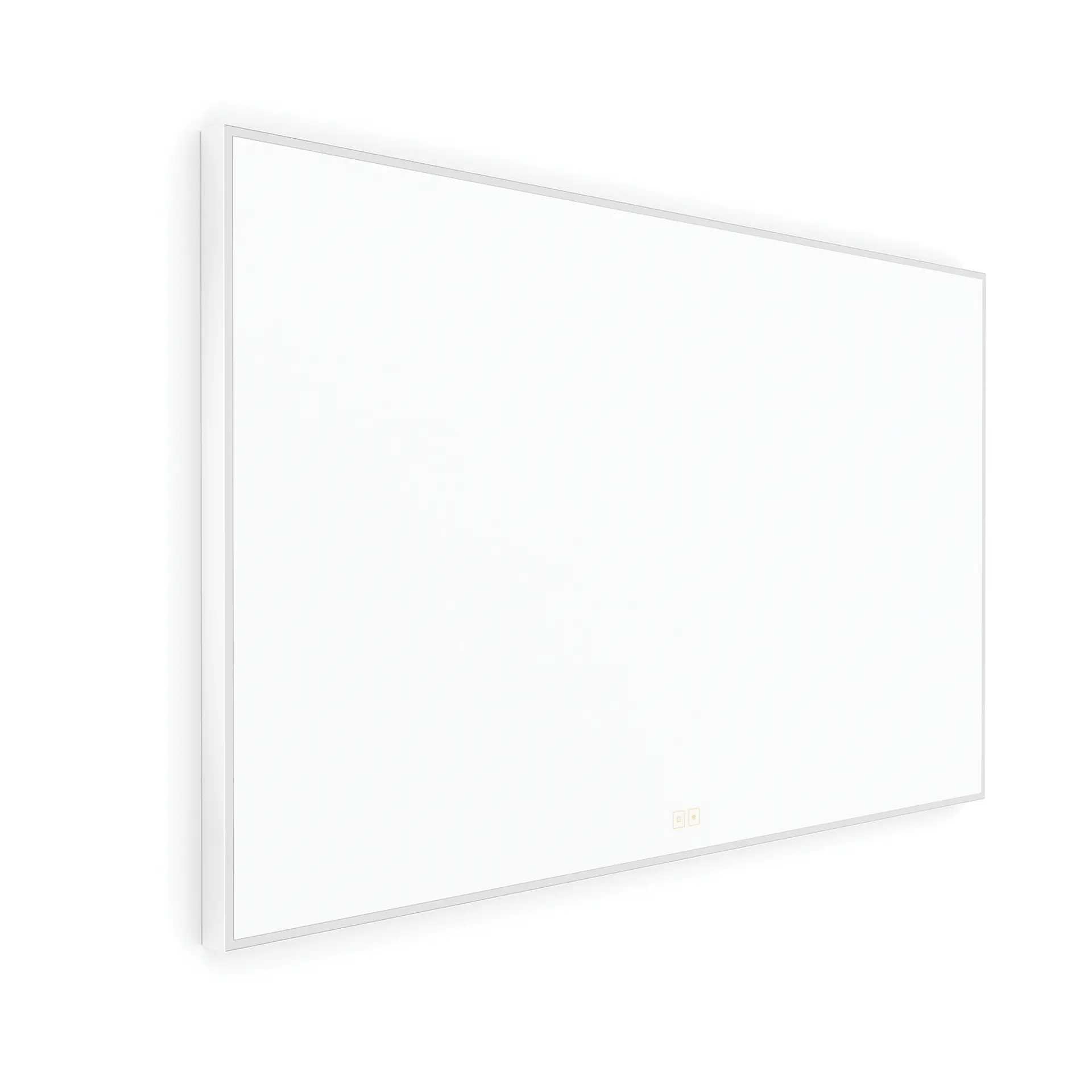 Nimco - spogulis ar LED apgaismojumu, 120x70 cm, divi skārienjutīgi sensori, matēti balts ZPB 13006VX-05