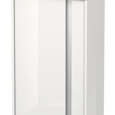 Duravit Ketho - augstais skapis 88x50x36 cm, pa kreisi, balts spīdīgs KT1266L2222
